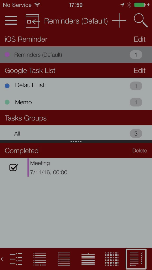 Task View mode